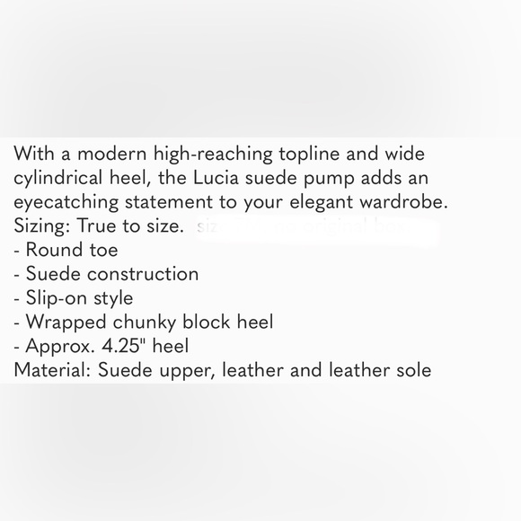 NEW in box Tory Burch Lucia Suede chunky heel merlot Pump - Picture 4 of 8